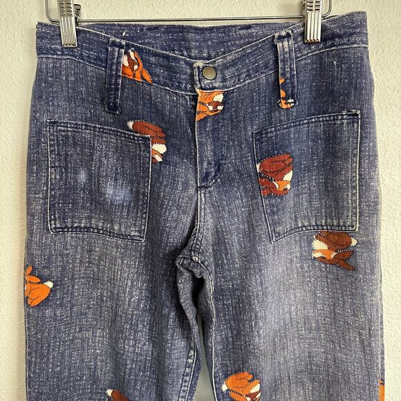 Wrangler Jeans Juniors 9 Vintage Bootcut Y2K Bunnycore Coquette Western - Picture 2 of 8